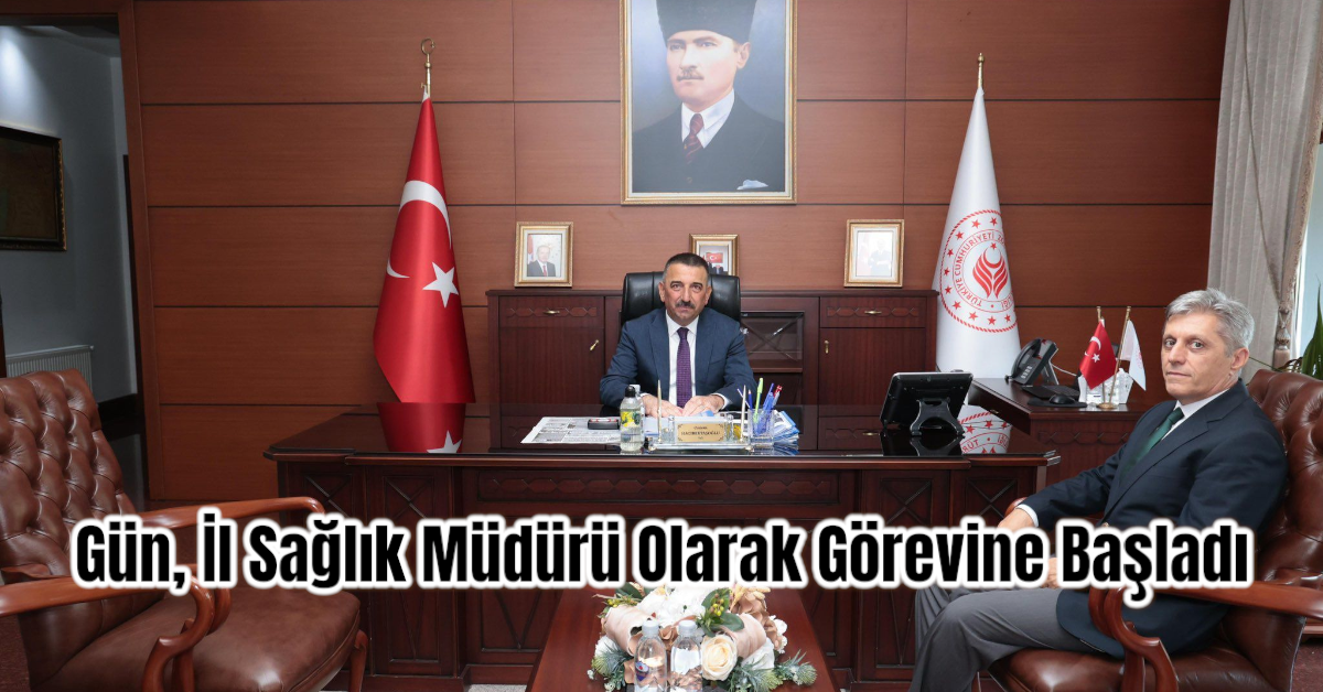 Dr. Mustafa Özkan Gün, Zonguldak İl Sağlık Müdürü Olarak Görevine Başladı