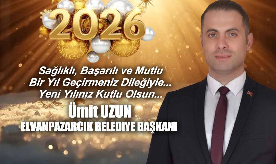 YENİ YILI KUTLADI...