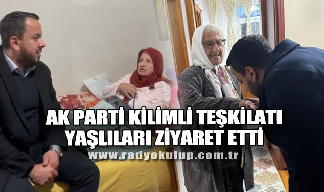 AK Parti Kilimli Teskilatı Yaşlıları Ziyaret Etti 