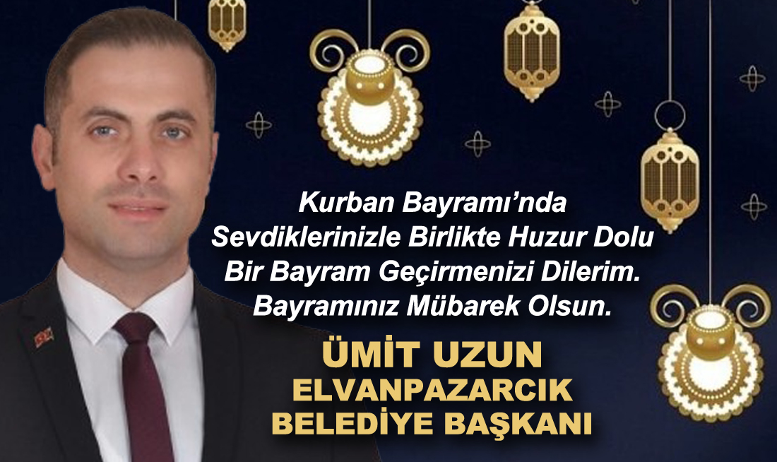 KURBAN BAYRAMI'NI KUTLADI
