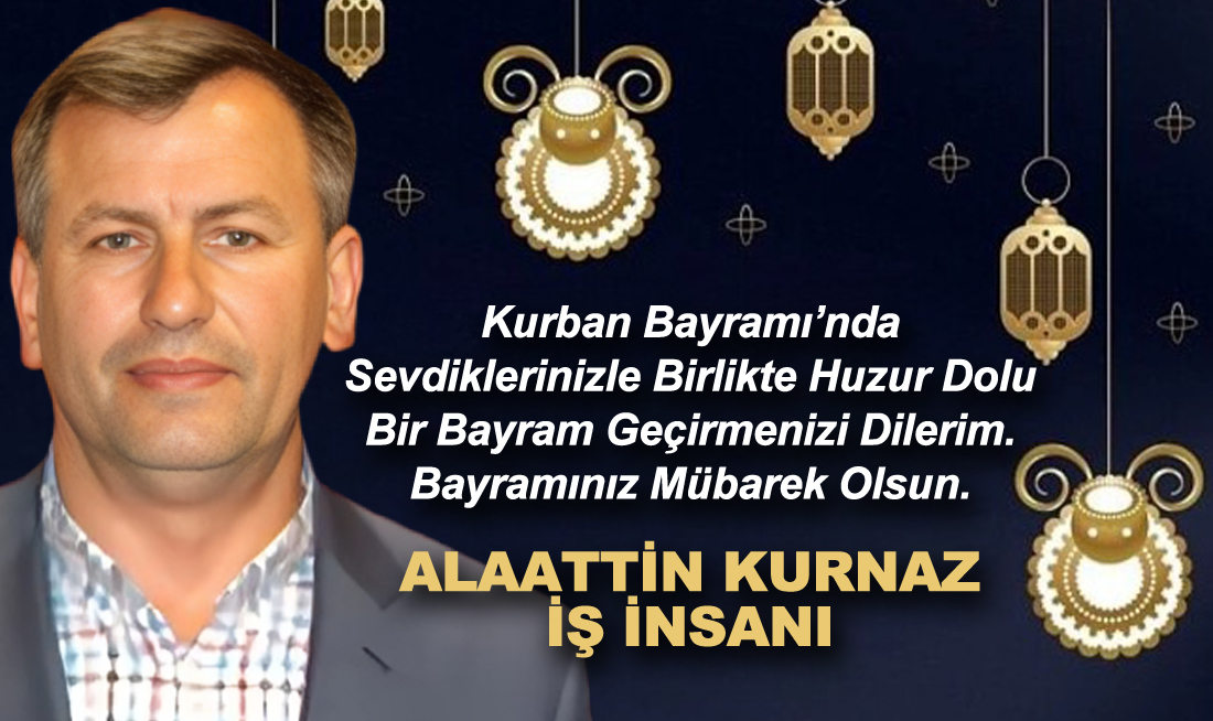 KURBAN BAYRAMI'NI KUTLADI