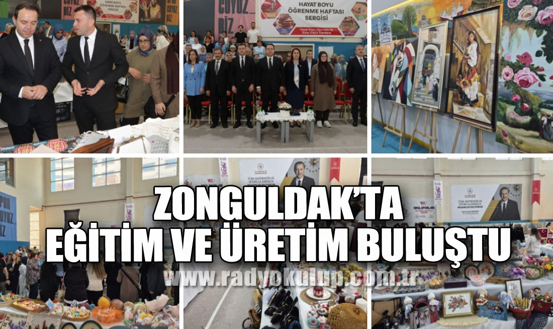 Zonguldak’ta Eğitim ve Üretim Buluştu