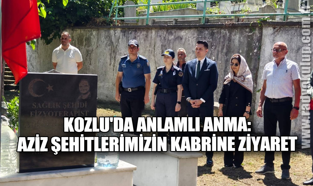 Kozlu'da Anlamlı Anma: Aziz Şehitlerimizin Kabrine Ziyaret