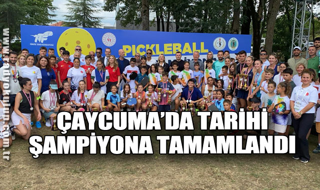 Çaycuma’da Tarihi Şampiyona Tamamlandı
